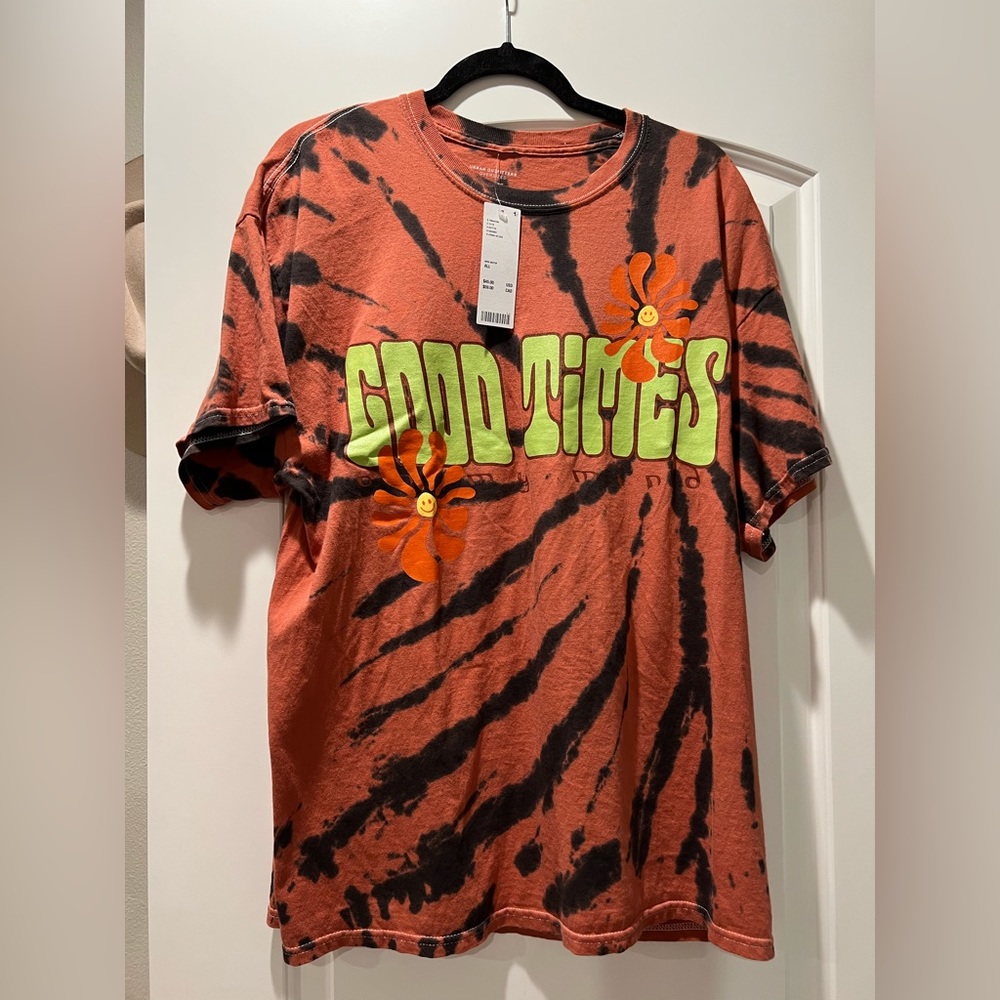Urban Outfitters Tie Dye Graphic Tee